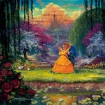 Beauty and the Beast Art Beauty and the Beast Art Garden Waltz